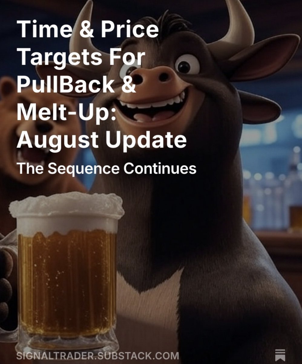 datruthbomb's tweet image. Added an update to last week&apos;s post for August: