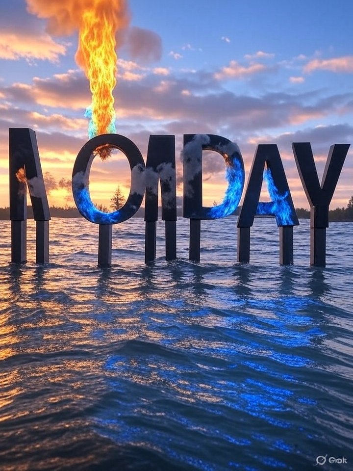 Got the worst part of Monday over! 
Gone. 
Kaput. 
Toasted.