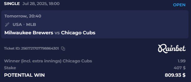 cy1nus's tweet image. Brewers better brace themselves Chicago Cubs are bringing the heat ๐ฅ