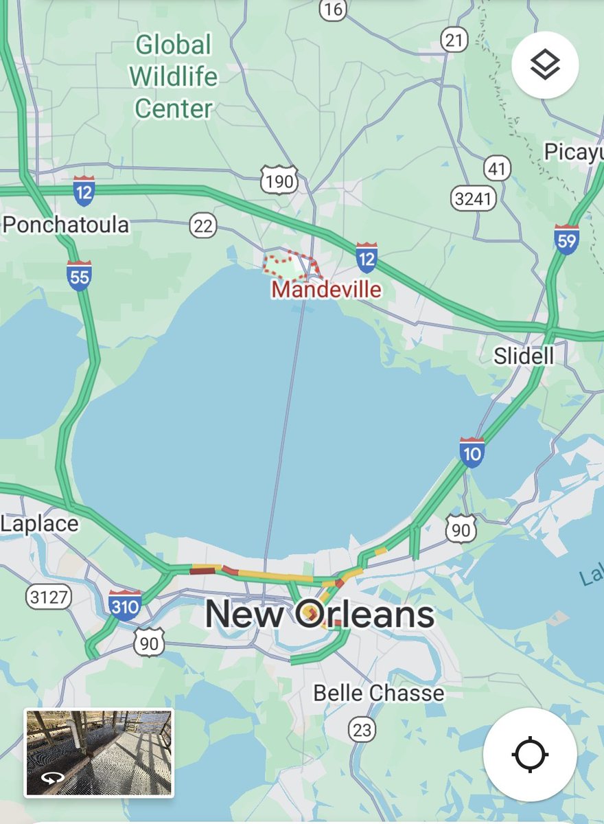 Booked an Airbnb in Mandeville so I can drive across that massive bridge when we go to New Orleans. I do love a bridge.