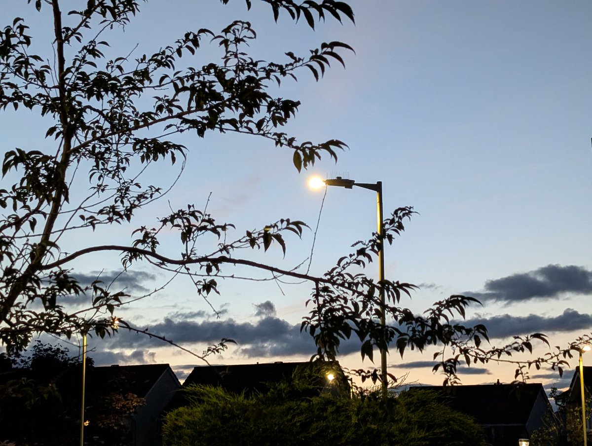 quineofthenorth's tweet image. 22.30 hrs at the back of Dundee.....