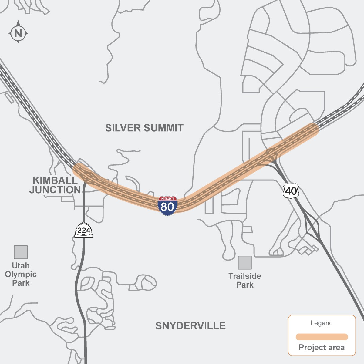 🦺 I-80 CONSTRUCTION UPDATE 🦺

📍Lower Parleys Canyon paving work is suspended until mid-August. All lanes will be open.

📍Kimball Junction to US-40 paving work resumes 7pm-5am.

🔗 PROJECT INFO: udotinput.utah.gov/pavingi80