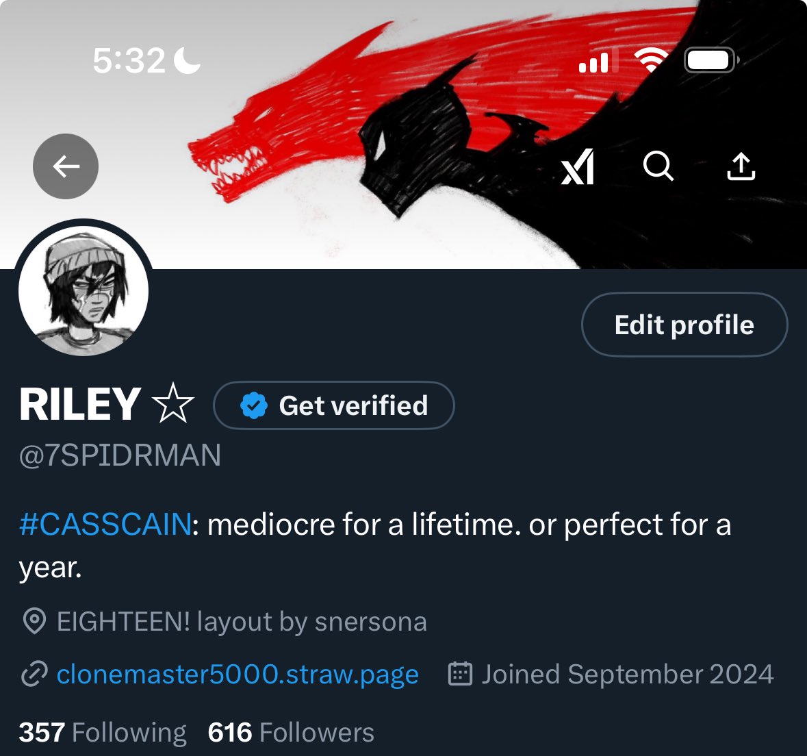 7SPIDRMAN's tweet image. dctwt’s open secret