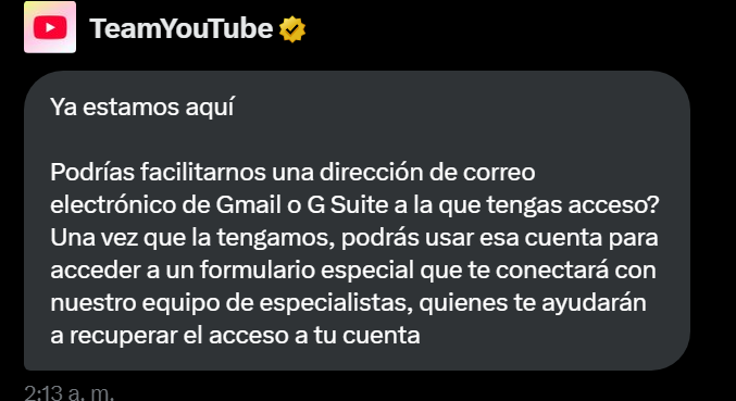 Gracias por el apoyo, vamos haciendo