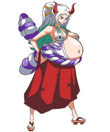 What if yamato was pregnant during onigashma? How would the arc be affected?