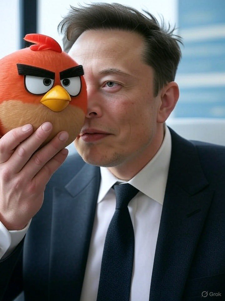 elonmusksonlilx's tweet image. Have you ever played Angry Birds ?
A. Yes
B. No