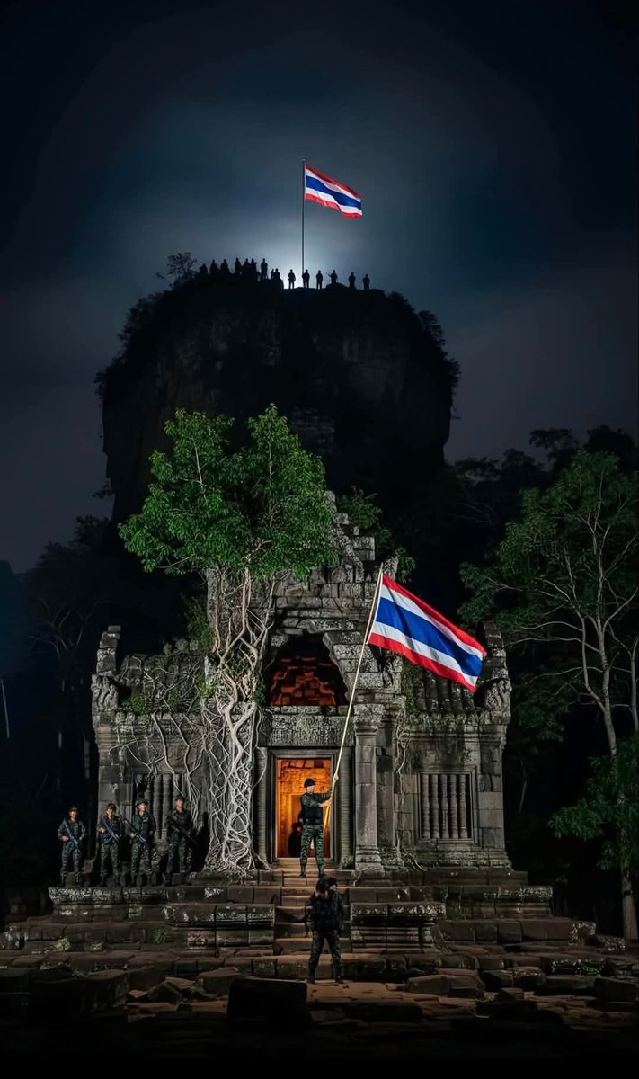 หนึ่งภาพล้านความหมาย เป็นภาพที่ดูแล้วขนลุกมากๆ ขอบคุณที่เสียสละและอดทนเพื่อรักษาผืนแผ่นดินไทย 

#ไทยกัมพูชา #CambodiaOpenedFire #กองทัพอากาศ #กองทัพไทย #ชายแดนไทยกัมพูชา