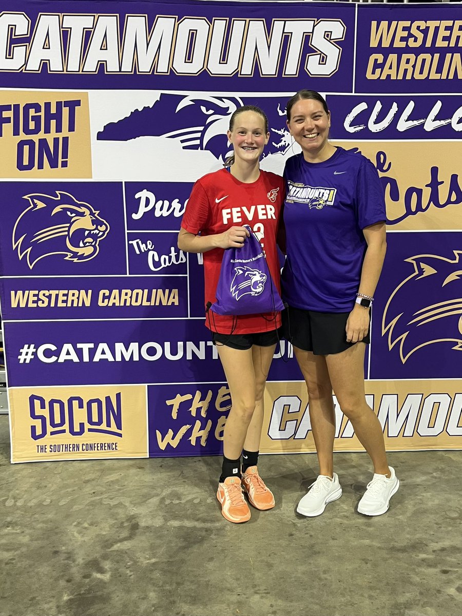 Ava Waugh (@avawaugh_12) on Twitter photo Thank you <a href="/CatamountWBB/">Western Carolina WBB</a> for inviting me to your Elite Basketball Camp. It was great meeting the players and coaches. Go Catamounts!
<a href="/InsiderExposure/">InsiderExposure</a>
<a href="/Teamkma24/">Team KMA</a>
<a href="/coachkent02/">#alwaysinthegym</a>
<a href="/CoachTsipWBK/">Jonathan Tsipis</a>
<a href="/ASeberger22/">Alison Seberger</a> Thank you <a href="/CatamountWBB/">Western Carolina WBB</a> for inviting me to your Elite Basketball Camp. It was great meeting the players and coaches. Go Catamounts!
<a href="/InsiderExposure/">InsiderExposure</a>
<a href="/Teamkma24/">Team KMA</a>
<a href="/coachkent02/">#alwaysinthegym</a>
<a href="/CoachTsipWBK/">Jonathan Tsipis</a>
<a href="/ASeberger22/">Alison Seberger</a>