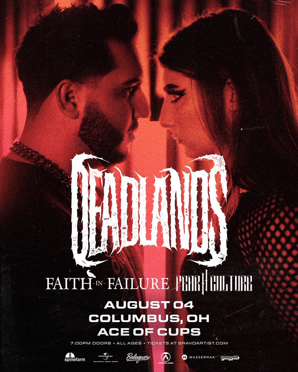 Columbus — we’re back at Ace of Cups next Monday, Aug 4 with Deadlands and Fear Culture 🤘

⚠️ Playing “Troubled Times” live for the FIRST time.

Get loud. Get there early.

#FaithInFailure #TroubledTimes #LiveDebut #ColumbusMetal #AceOfCups