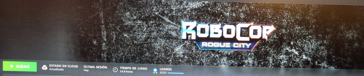 Platinazo de #RobocopRogueCity 🪙
Una gran sorpresa la verdad, había escuchado cosas muy buenas de él y con motivo, el platino casi q sale solo, seguiremos patrullando Alex Murphy.