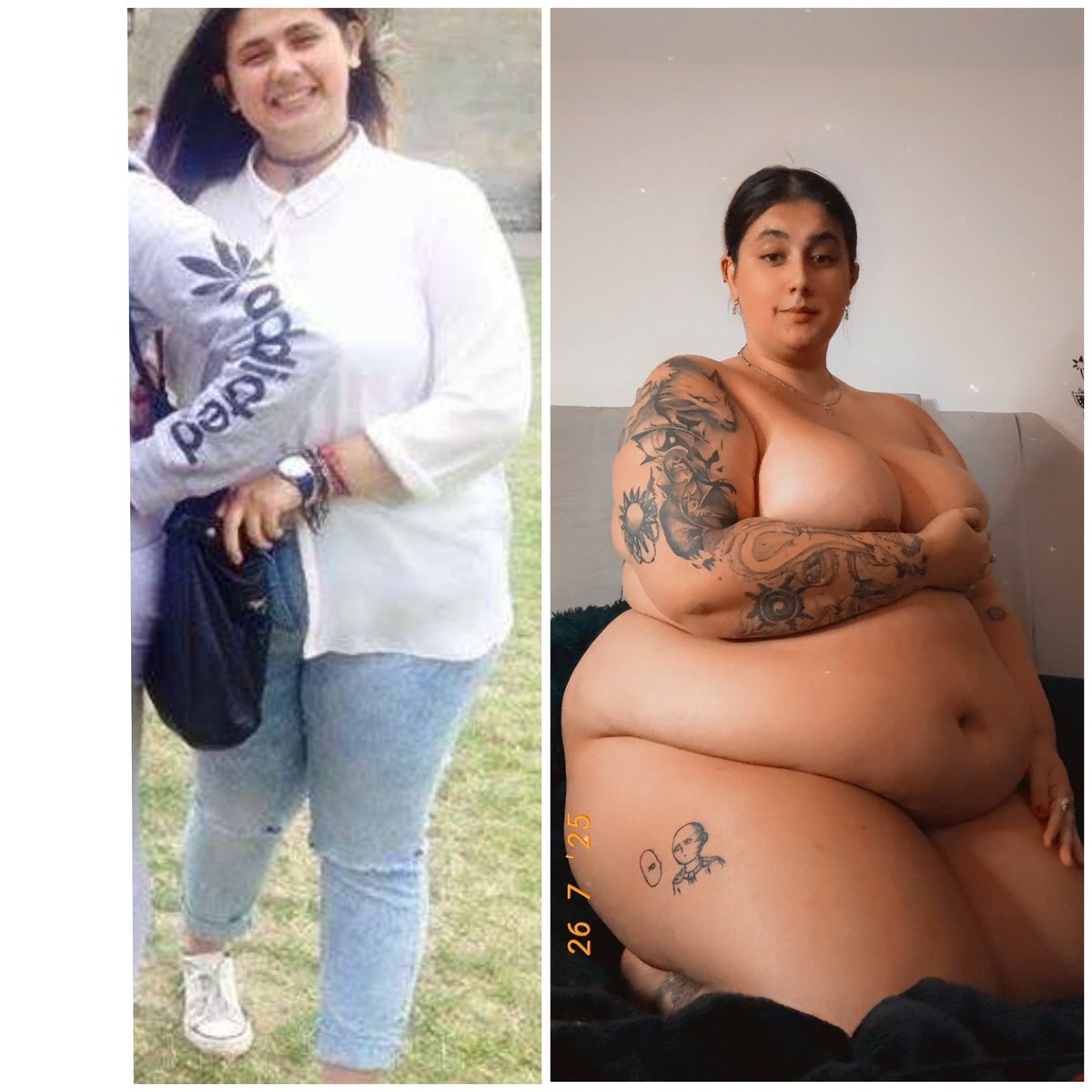 Chunky monkey is evolving, subscribe to watch me gain more 😉  

onlyfans.com/chunkymonkeyxo…

#squashing #smothering #smother #plussize #feedee