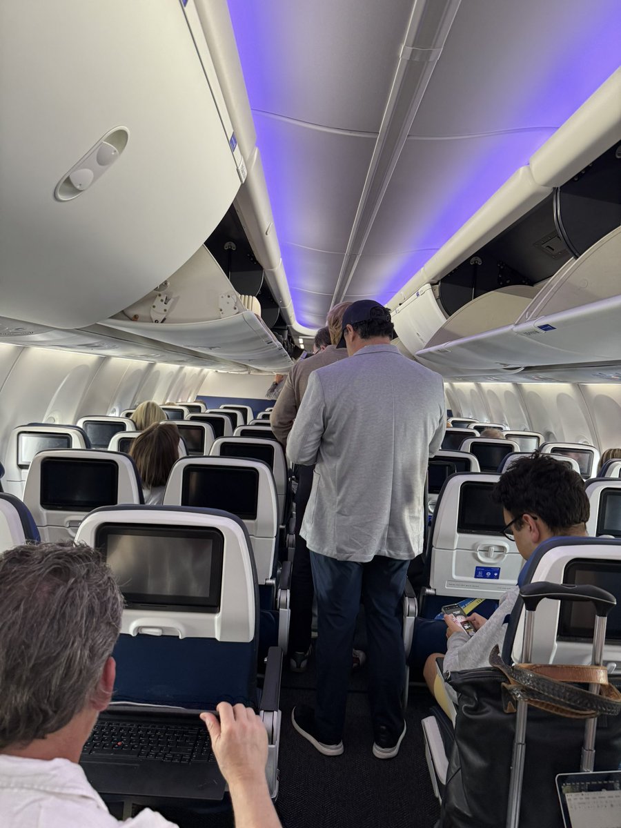 George Gerchow (@georgegerchow) on Twitter photo Delayed taking off, it happens. But being at the gate in Denver B42 for 15 minutes without a jet bridge. <a href="/united/">United Airlines</a> get it together, people are losing it on this plane. Delayed taking off, it happens. But being at the gate in Denver B42 for 15 minutes without a jet bridge. <a href="/united/">United Airlines</a> get it together, people are losing it on this plane.