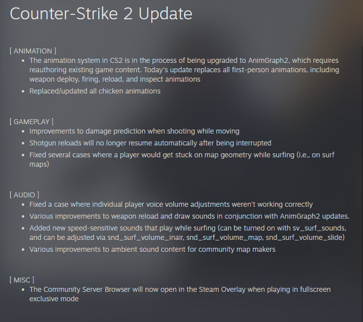 myniiu's tweet image. Huge CS2 update!

#cs2 #cs2update #cs