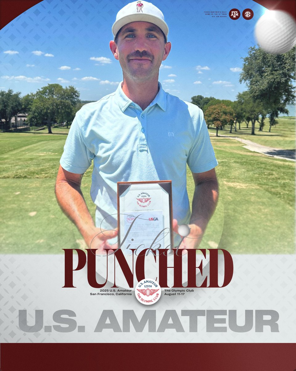 🎟️🥊

Coach Fast earned a spot in the U.S. Amateur! See you in San Fran.

#GigEm | 👍 | #BTHOthefield