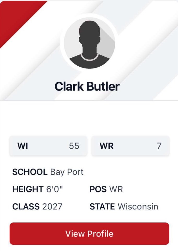 Thank you <a href="/MJ_NFLDraft/">Mark Johnson</a> for the ranking.
<a href="/BayPortFootbal1/">Bay Port Football</a> <a href="/CoachJorgy/">Steven Jorgensen</a> <a href="/MrKrosHSSD/">Andy Kros</a>