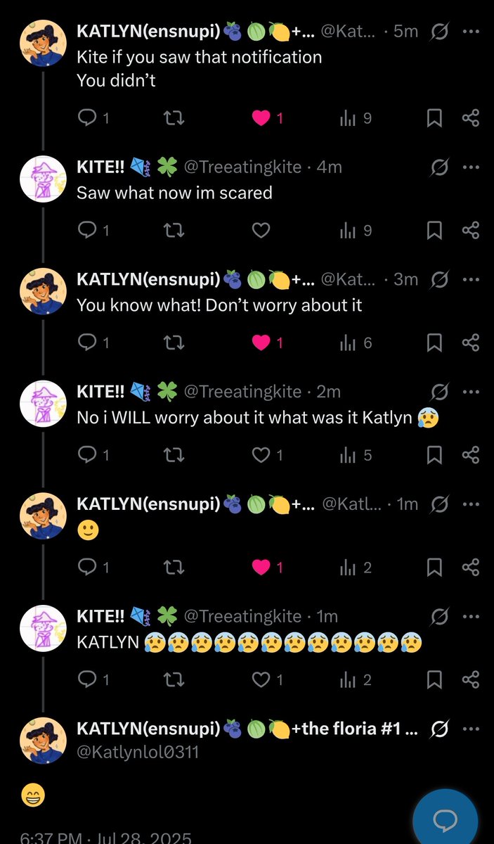 Treeatingkite's tweet image. Guys I&apos;m SCARED.