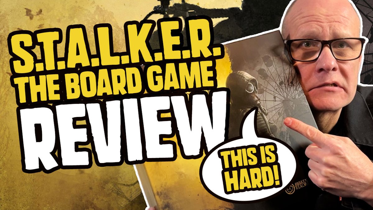 UniversalHead (@eogamers) on Twitter photo S.T.A.L.K.E.R. The Board Game - you've seen the unboxing, downloaded the rules & reference, now watch the Esoteric Order of Gamers REVIEW!
youtu.be/hvcWxZyejDI
<a href="/AwakenRealms/">Awaken Realms</a> #Stalker2 <a href="/stalker_thegame/">S.T.A.L.K.E.R. OFFICIAL</a> S.T.A.L.K.E.R. The Board Game - you've seen the unboxing, downloaded the rules & reference, now watch the Esoteric Order of Gamers REVIEW!
youtu.be/hvcWxZyejDI
<a href="/AwakenRealms/">Awaken Realms</a> #Stalker2 <a href="/stalker_thegame/">S.T.A.L.K.E.R. OFFICIAL</a>