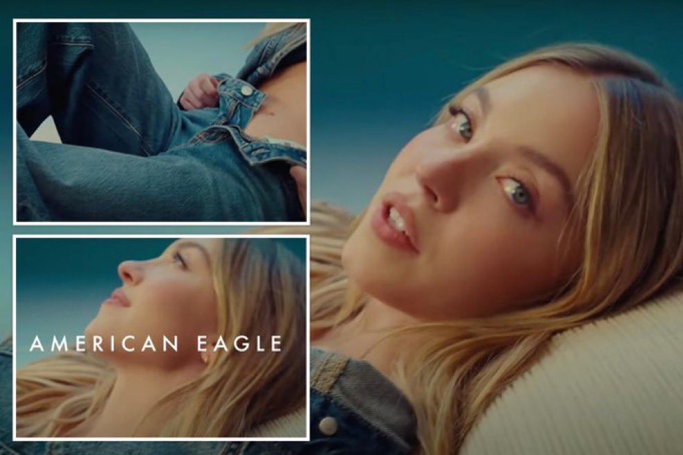 People being outraged over Sydney Sweeney’s 🔥 new American Eagle ad is one of the dumber things that I’ve heard recently….and that says a lot.