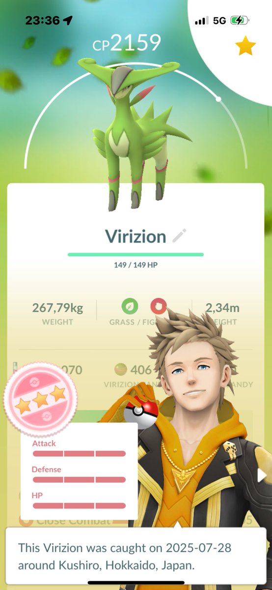 Mfs skipped the 3 good recent ones and gave me virizion instead 😩