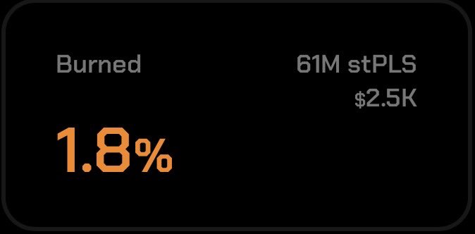 Project Pi - Infinite Yield (@projectpi314) on Twitter photo <a href="/LibertySwapFi/">Liberty Swap - Direct Buy Pressure™️</a> Every time $stPLS is redeemed on our system, some is burned...61 million stPLS is about 64.1 million PLS burned forever in 7 months! <a href="/LibertySwapFi/">Liberty Swap - Direct Buy Pressure™️</a> Every time $stPLS is redeemed on our system, some is burned...61 million stPLS is about 64.1 million PLS burned forever in 7 months!