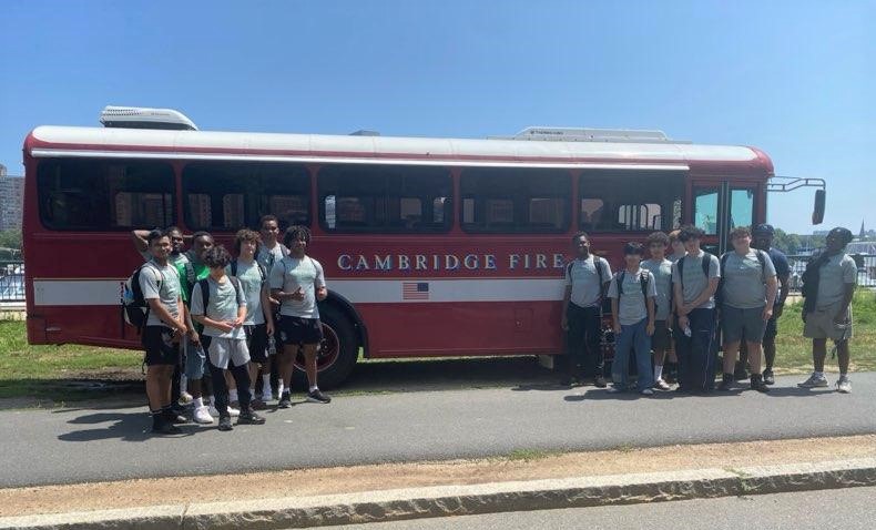 CambridgeMAFire's tweet image. I) Cambridge Police Youth Academy: Today, July 28th, was another busy training day for the members of the Cambridge Youth Police Academy.
They worked with the Cambridge Fire Marine Units, which included a visit to the Massachusetts State Police Marine Unit & a tour of the Harbor.