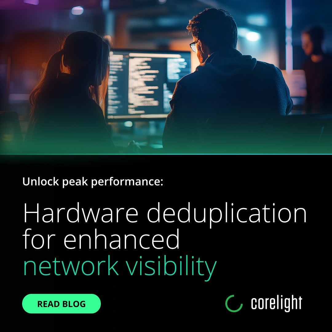 Corelight (@corelight_inc) on Twitter photo Duplicate network traffic can hide what matters.. It consumes resources, muddy detection results, and inflate data volumes—making it harder to see what matters.
Corelight’s latest release introduces hardware-based deduplication for sensors equipped with Napatech NICs, helping Duplicate network traffic can hide what matters.. It consumes resources, muddy detection results, and inflate data volumes—making it harder to see what matters.
Corelight’s latest release introduces hardware-based deduplication for sensors equipped with Napatech NICs, helping