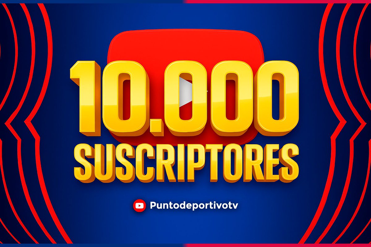 Marc Vidiella (@marcvidiella_) on Twitter photo 🎉¡10.000 GRACIAS!🎉
Han sido pocos meses desde que apostamos por la plataforma de #YouTube y es un gran logro el poder conseguir esta cifra desde cero...
<a href="/_PDeportivo/">PuntoDeportivo</a> |
youtube.com/@puntodeportiv…
¡Muchas gracias a todos culers!💙❤️ 🎉¡10.000 GRACIAS!🎉
Han sido pocos meses desde que apostamos por la plataforma de #YouTube y es un gran logro el poder conseguir esta cifra desde cero...
<a href="/_PDeportivo/">PuntoDeportivo</a> |
youtube.com/@puntodeportiv…
¡Muchas gracias a todos culers!💙❤️
