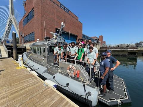 CambridgeMAFire's tweet image. II) Cambridge Police Youth Academy: It was a good educational experience to learn about the capabilities & responsibilities of the FD & MSP Marine Units. Hopefully there are some future firefighters, police officers or troopers in the group!