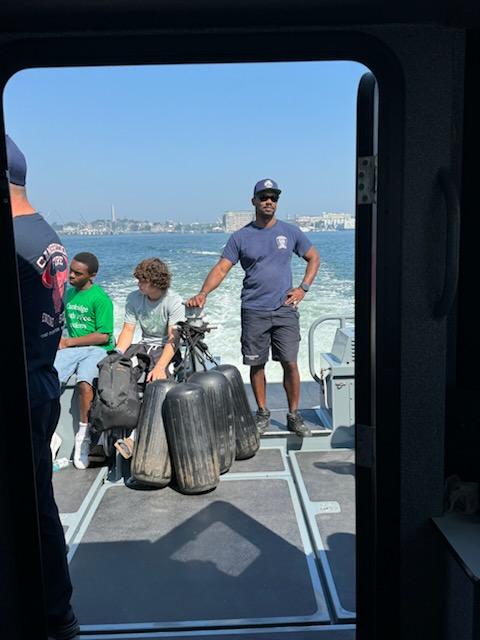 CambridgeMAFire's tweet image. II) Cambridge Police Youth Academy: It was a good educational experience to learn about the capabilities & responsibilities of the FD & MSP Marine Units. Hopefully there are some future firefighters, police officers or troopers in the group!