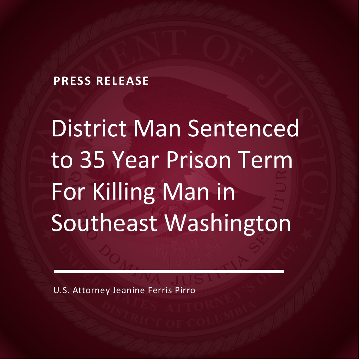 U.S. Attorney DC (@usao_dc) on Twitter photo According to the government’s evidence, the defendant drove around the Washington Highlands neighborhood with the victim, Anthony Orr, sitting in the passenger seat.
READ MORE: justice.gov/usao-dc/pr/dis…
<a href="/USAttyPirro/">US Attorney Pirro</a> <a href="/DCPoliceDept/">DC Police Department</a> According to the government’s evidence, the defendant drove around the Washington Highlands neighborhood with the victim, Anthony Orr, sitting in the passenger seat.
READ MORE: justice.gov/usao-dc/pr/dis…
<a href="/USAttyPirro/">US Attorney Pirro</a> <a href="/DCPoliceDept/">DC Police Department</a>
