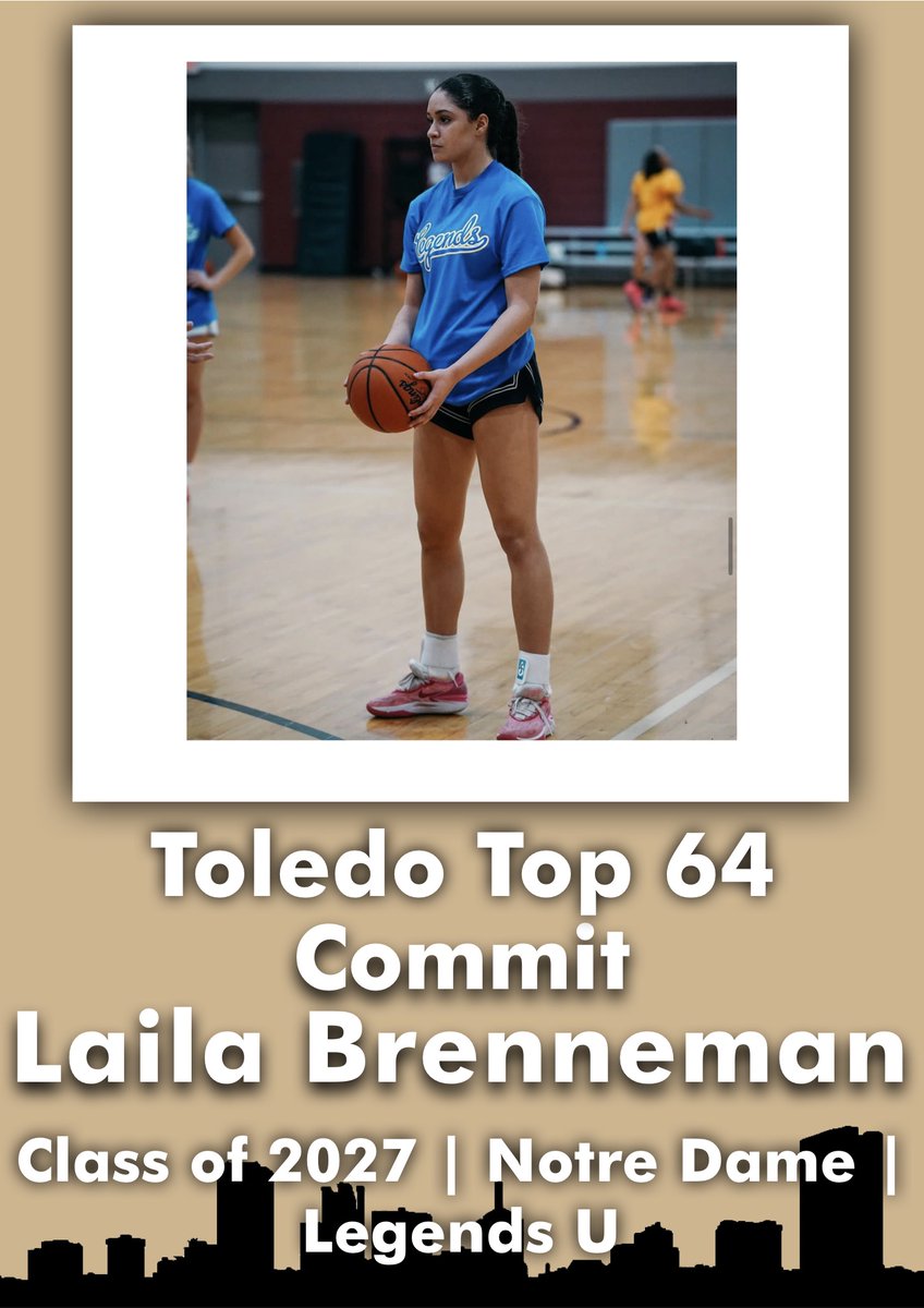 5'9 Lalia Brenneman (2027) will be at the 2025 Toledo Top 64!!!

<a href="/LailaBrenneman/">Laila Brenneman</a> <a href="/NDAbasketball/">NDA Eagles Basketball</a> <a href="/Legends_Bball/">Legends U Basketball</a>