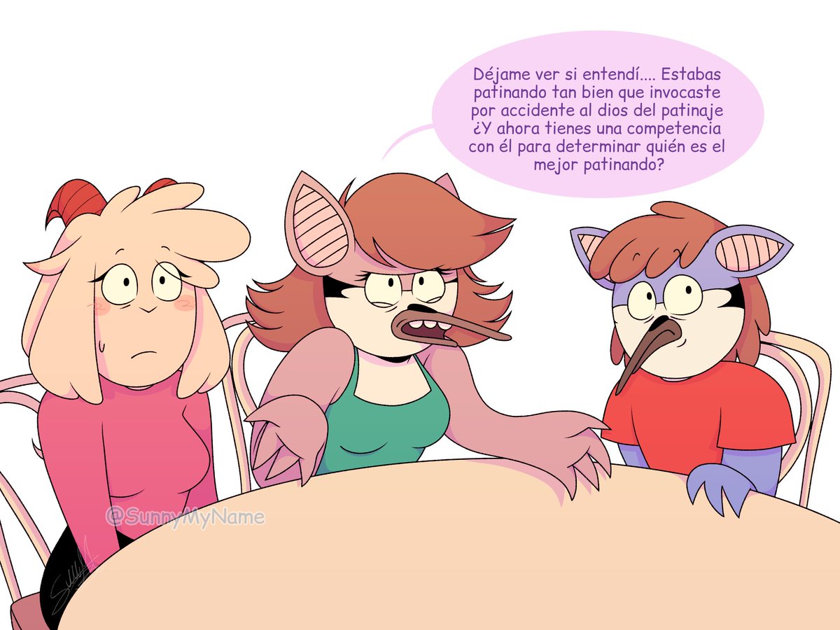 SunnyMyName_'s tweet photo. Problemitas🛹...
.
.
#RegularShow #regularshowau #regularshowoc https://t.co/I11ip2xtGC