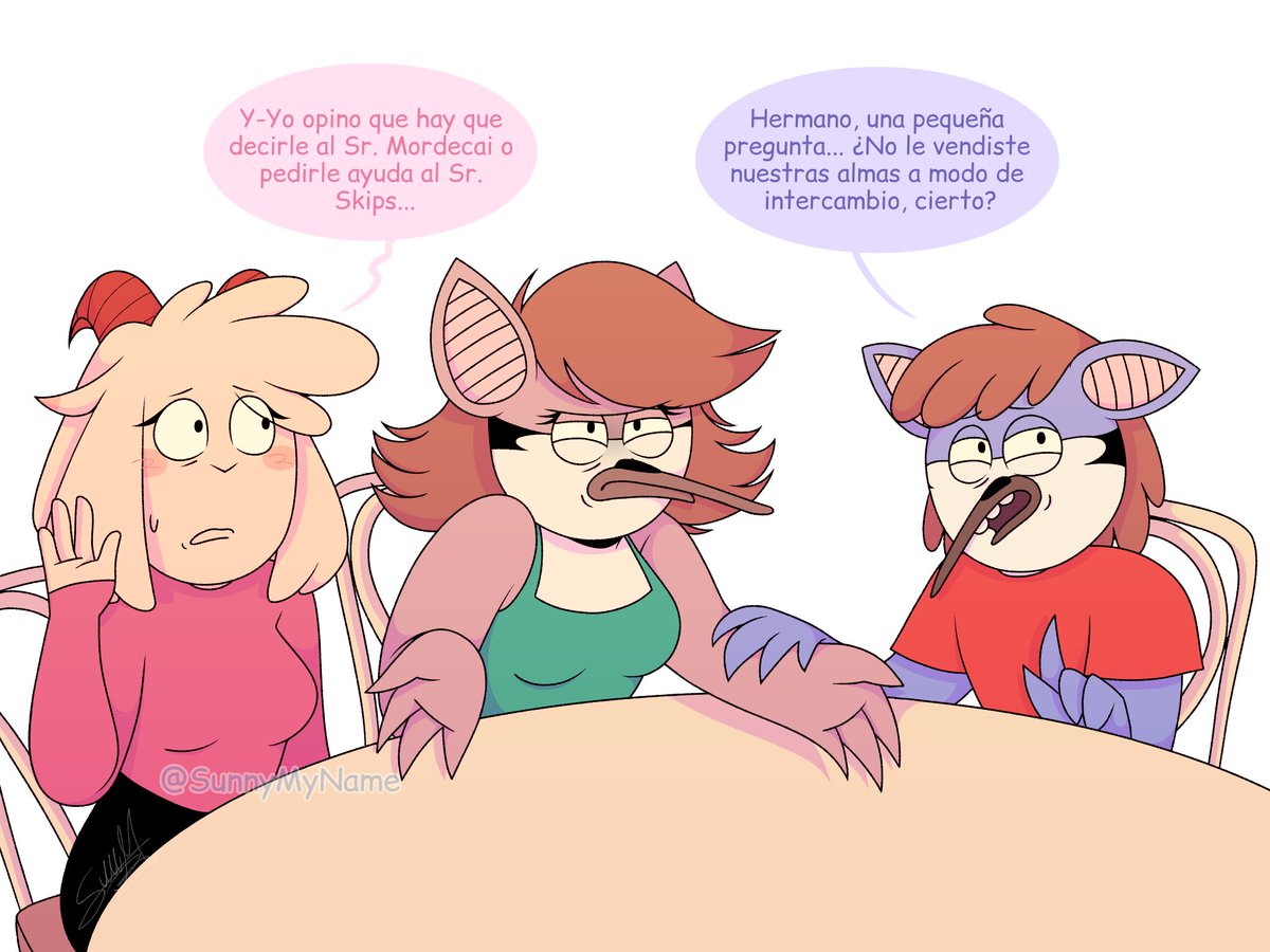 SunnyMyName_'s tweet photo. Problemitas🛹...
.
.
#RegularShow #regularshowau #regularshowoc https://t.co/I11ip2xtGC