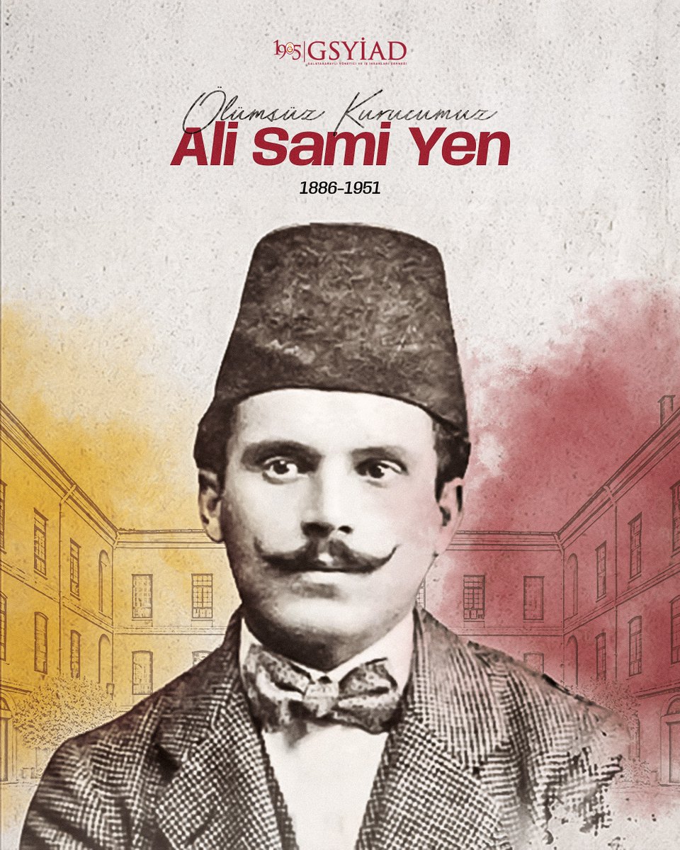 Kulübümüzün kurucusu ve 1 numaralı üyesi, İlk Başkanımız Ali Sami Yen’i vefatının 74. yıl dönümünde saygı, sevgi ve rahmetle anıyoruz.