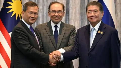 SCR4India's tweet image. Cambodia and Thailand have negotiated and implemented the ceasefire with mediation of Malasiya.
#CambodiaThailandConflict