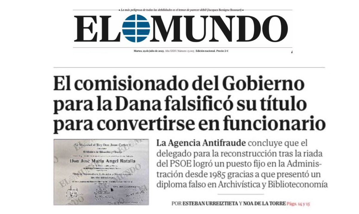 Hace no mucho Compromís pidiendo la dimisión de uno del PP por un menú de 20 euros por persona. Este de la noticia cobraba 120 mil como Alto Comisionado. Así funcionan