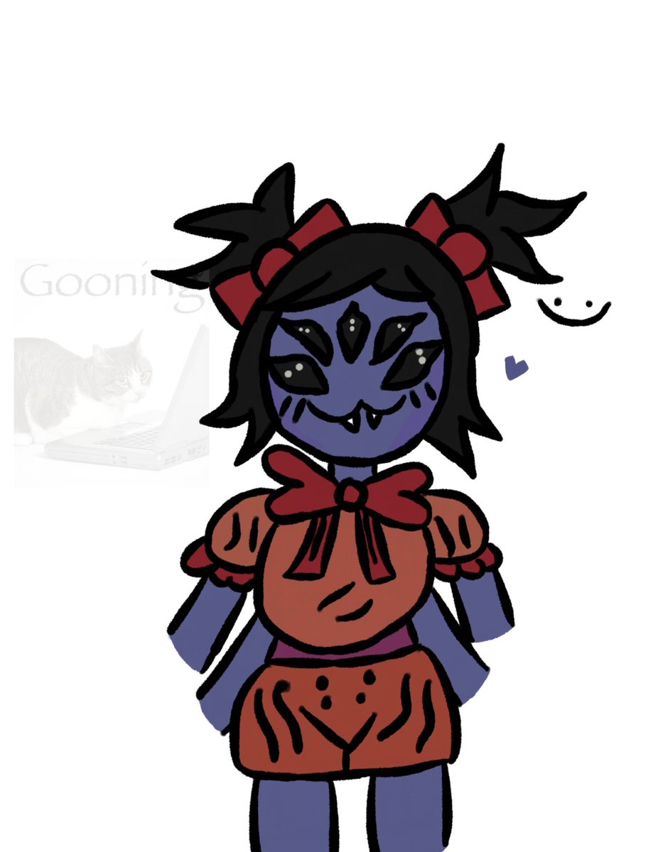 spidermarsh69's tweet image. A little #Muffet I did because I have nothing else to post #undertale