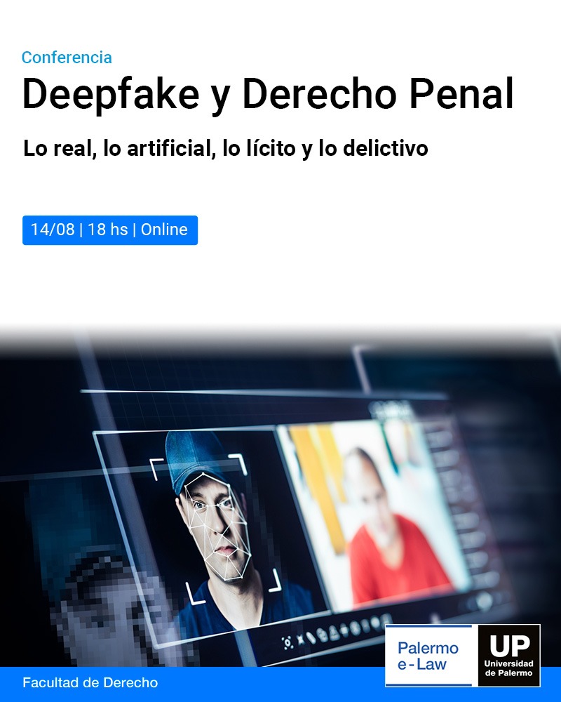 E-Procesal (@e_procesal) on Twitter photo DEEPFAKES Y DERECHO PENAL
Actividad gratuita organizada por Palermo E Law (Centro de Estudios Digitales de la <a href="/udepalermo/">Universidad de Palermo</a>) donde expondrá Francisco Javier Morell Otamendi y abordará la discusión que generaron los (recientes) fallos bonaerenses sobre el tema.
Sigue 🧵 DEEPFAKES Y DERECHO PENAL
Actividad gratuita organizada por Palermo E Law (Centro de Estudios Digitales de la <a href="/udepalermo/">Universidad de Palermo</a>) donde expondrá Francisco Javier Morell Otamendi y abordará la discusión que generaron los (recientes) fallos bonaerenses sobre el tema.
Sigue 🧵