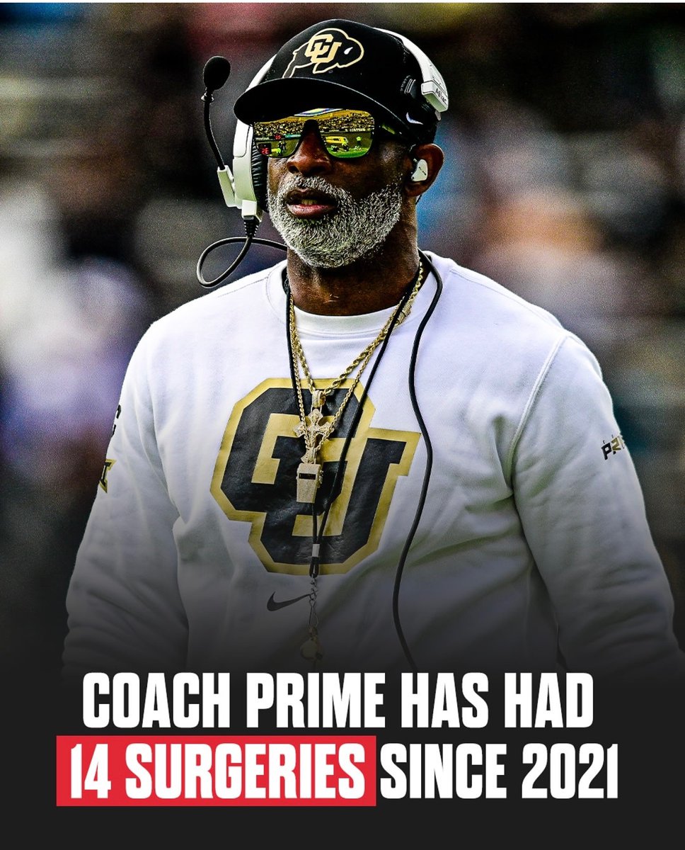 SamUSOH's tweet image. Prayers with Prime.
To best Bladder Cancer and Multiple Blood Clots is tough.
Prime Time is a legend of a man.
@DeionSanders