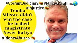 PaulPaulus13's tweet photo. Magistrate #Katiyo prejudiced the state when he prematurely closed 
the #WestwoodsCase without allowing4 subpoenaed witnesses to testify and corroborate #evidence to prosecute #Mliswa& his and five of his co-accused.

#Mutasa contravened Sec:184 (1) Criminal Law (Codification&Reform) Act🇿🇼defeated/obstructed the course of #justice🇿🇼 violating #PaulWestwood constitutional #right to #justice #Corruption #CorruptJudiciary FRAUD forgery harassment intimidation #threats #CriminalAbuseofOffice #CriminalDefamation #Oathofoffice 
https://t.co/rz0BVuzXiV
Paul said: “We were very suspicious about how the court case was handled&launched an immediate appeal but #Corruption prevailed in the previous🇿🇼🚩“The chief prosecutor,who we suspected of foul play, mysteriously died soon after the trial.” #MliswaVictims 

He added: “I’m the latest in a long line of victims in the #corruption that is destroying the🇿🇼 Judiciary where the "auction system" favours the wealthy Zanu-PF elite like Mliswa under orders from #Minister of State for Presidential Affairs&National Security Zanu-PF Secretary #DidymusMutasa attached to the office of President Robert Mugabe contravened Sec 184 1 Criminal Law Codification&Reform Act🇿🇼 defeat/obstruct the course of #justice violations to protect his son #MartinMutasa nephew #TembaMliswa leverage over courts and police denying Paul Westwood his constitutional #right #justice under Sec:69 (2) 🇿🇼 Constitution: "In the determination of #civilrights #humanrights #peoplesrights #property #rights&obligations, every person has a #right to FairTrial,before an independent& impartial court, tribunal or other forum established by law."🚩#WeWantJustice #JusticeForAll #victims #Rights violations #Investment 

We want the🇬🇧Govt #ReEngagement with Zanu-PF &🇿🇼Govt to understand importance of 'proper preparation'🆘️ for🇬🇧citizens #Victims🇿🇼 serious heinous crimes #Mliswa&Ass of present&previous🇿🇼Govt of the day!
#Mliswa hiding behind his "Cousin"

“We spent years building up 2 thriving companies, not Farm or Land #investments with #65employees🇿🇼 who lost their entire livelihoods due to #Mliswa illegal unconstitutional against #RuleofLaw contentious take-over seizure extortion fraudulently grabbing #assets #property #Investment *Farm-Invasion-Style*

“It’s a riches to rags story – but with the🇬🇧🏴󠁧󠁢󠁳󠁣󠁴󠁿people’s help, I’m sure we can build up🇿🇼again.”#together #TogetherWeCan @RichardBakerMP #Justice4Westwoods🇿🇼