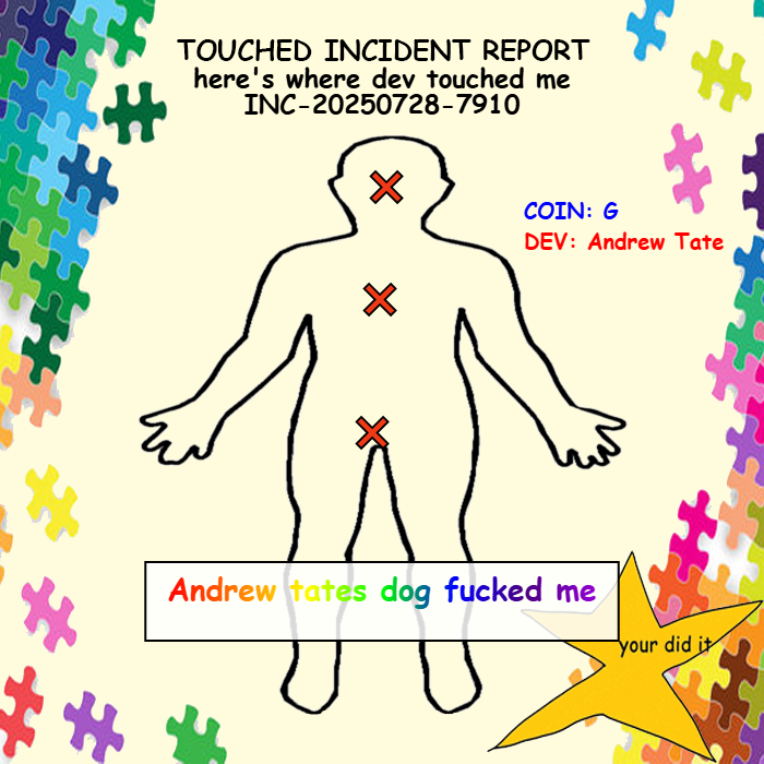 cryptolosskang's tweet photo. got absolutely demolished by Andrew Tate (@Cobratate) and still cant afford rent 💸 filing #INC-20250728-7910 from my cardboard box

why did @a1lon9 do this to me? @pumpdotfun

#TOUCHED #ClassAction #Solana #NFT @toucheddotfun https://t.co/dl3OYOukVS