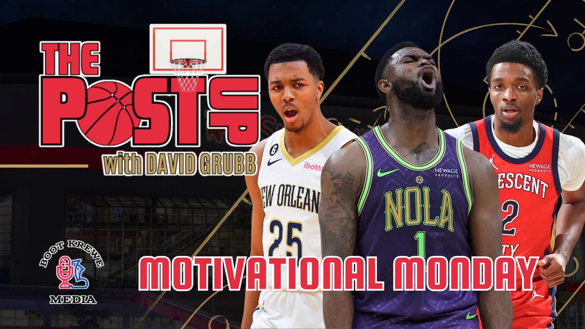 Positivity time, Pelicans fans 💯
🎙️ New episode of The Post Up drops at 5PM
Here’s why we should be hyped:
🔥 Zion, Trey, &amp; Poole = strong core
🌟 Fears &amp; Queen = future’s bright
📈 History says a bounce-back is coming
#Pelicans #NBA

🔗: youtu.be/LFmhcNS-8DI