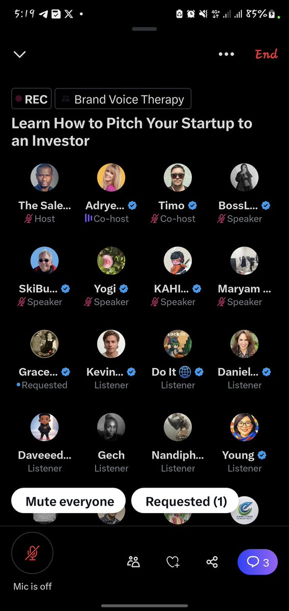 IK_Balarabe's tweet image. This is a big thank you to everyone who showed up for my first Space.
It wouldn’t have been possible without you all.
It was a great learning experience for me, filled with "aha" moments and valuable insights.
Special thanks to @adryenn, an intelligent and humorous venture…