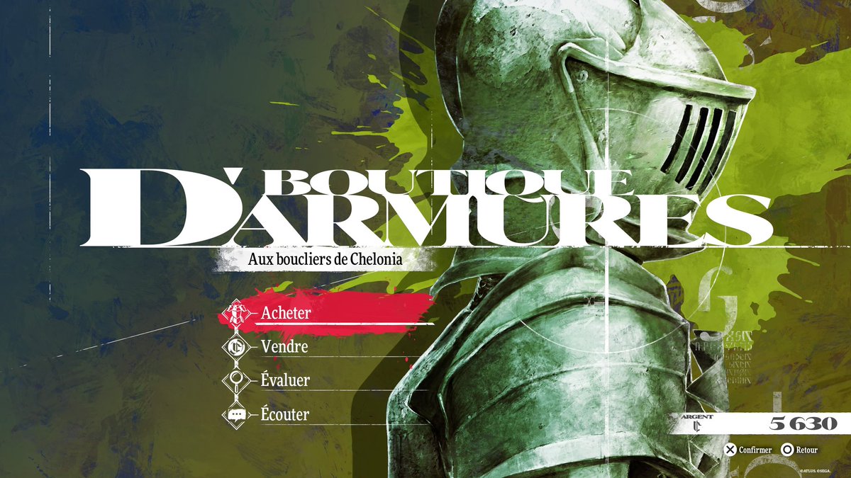 CarlitoDNole's tweet image. Je suis tellement fan de la DA de ce jeu. Atlus toujours les maîtres de l'UI #MetaphorReFantazio