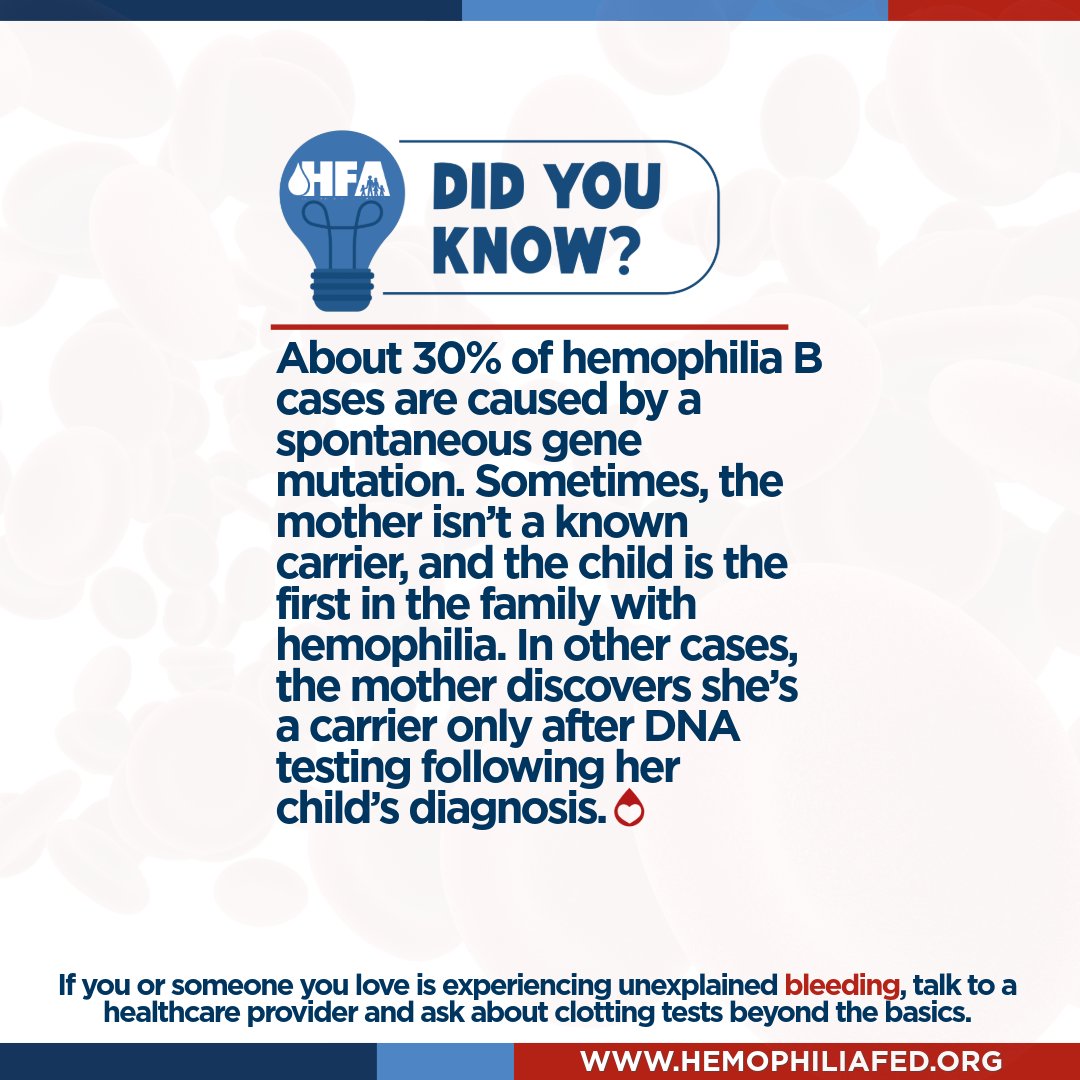 💬 Join us TOMORROW for Living with Hemophilia B: From Challenges to Hopeful Futures, an interactive virtual event where you can get your questions answered and explore what's ahead in treatment and care.

🗓️ July 29 | 7 PM EST
🔗 Register now: hubs.li/Q03z6QYY0