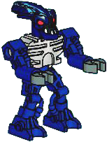 BionicleBot's tweet image. [Barraki] Takadox as a minifigure, biosector01.com/wiki/Takadox