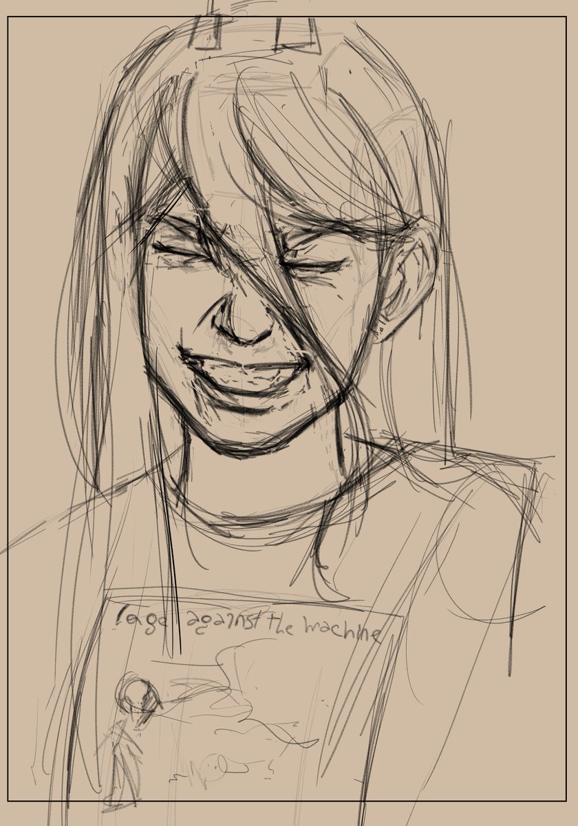 CyronDaio's tweet image. Pawā messy sketch 

#sketch #art
