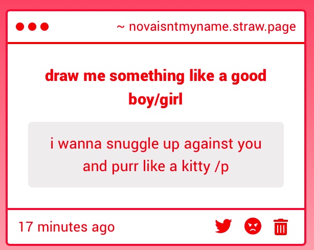novaisntmyname's tweet image. aww thank yewww