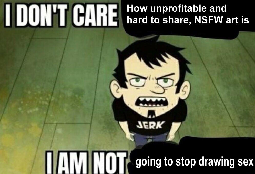 I am now, more than ever, committed to posting my art on all other socials so feel free to check my bio 

and as always: