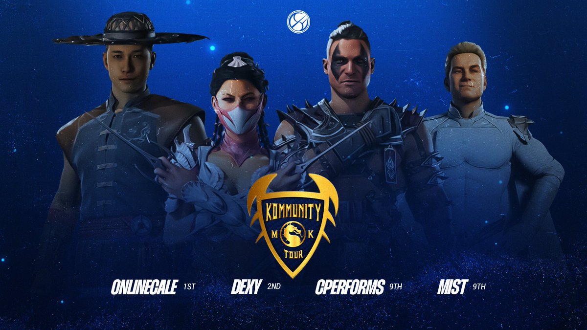 STierGamingCo's tweet image. AMAZING results for the S-Tier squad in the MKKT hosted by @HDGamingGroup, @thedemonlobby, and @shirairyutv!
@onlinecale213 - 1st 🏆
@dexydawg253 - 2nd 🥈
@CPerforms_ - 9th🏅
@BloodyMisT2002 - 9th🏅